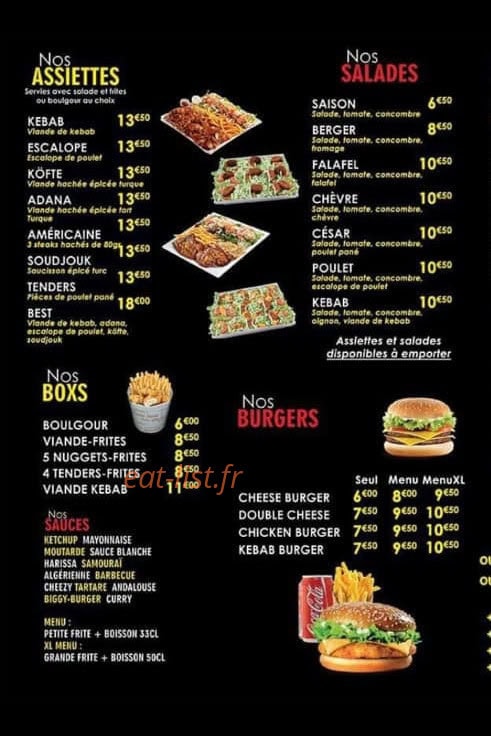 Best Kebab Tacos — carte page 2