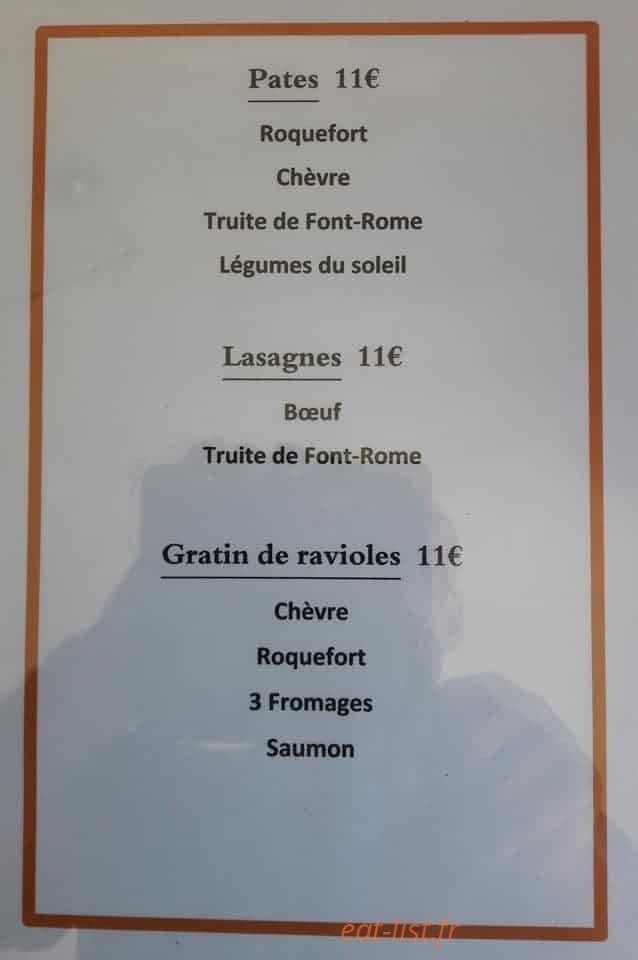 L'Authentique — carte page 2