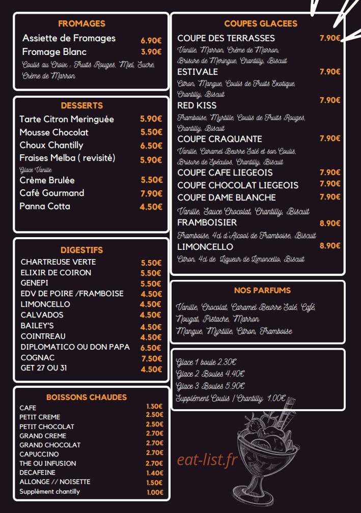Les Terrasses — carte page 2