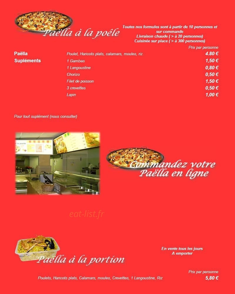 Pizza paella — carte page 4