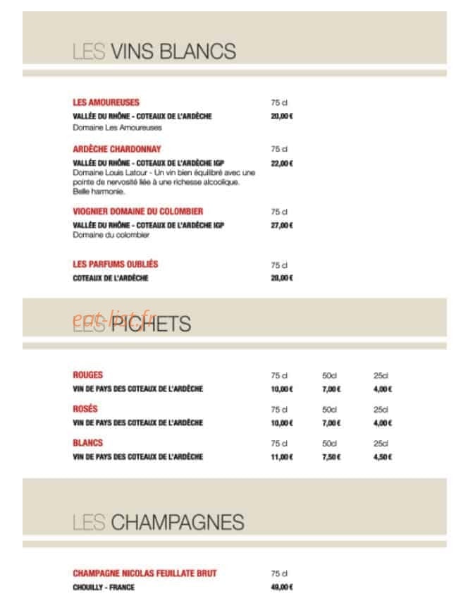 La Falaise — carte page 4