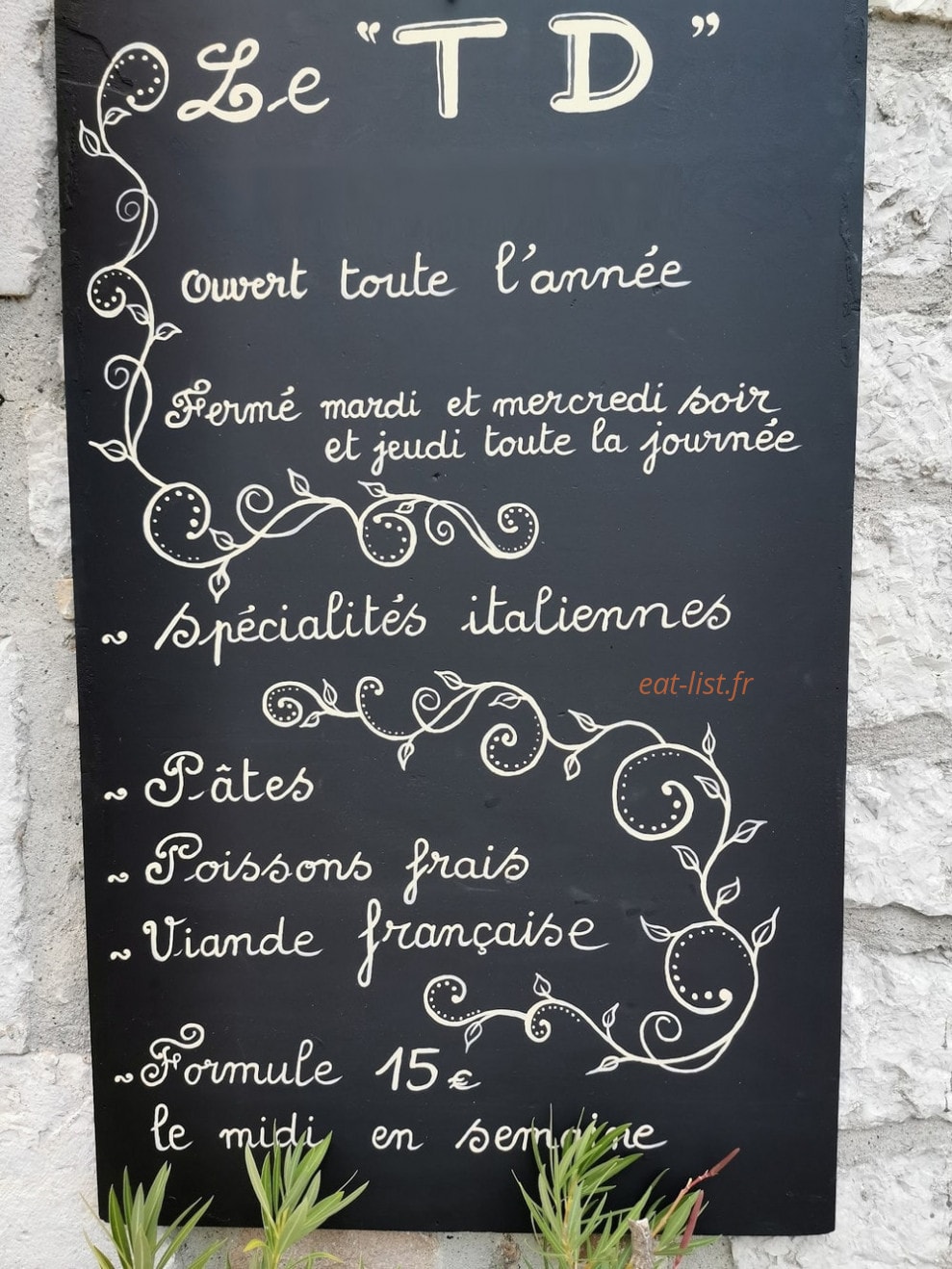 Temp' Danse — carte page 1