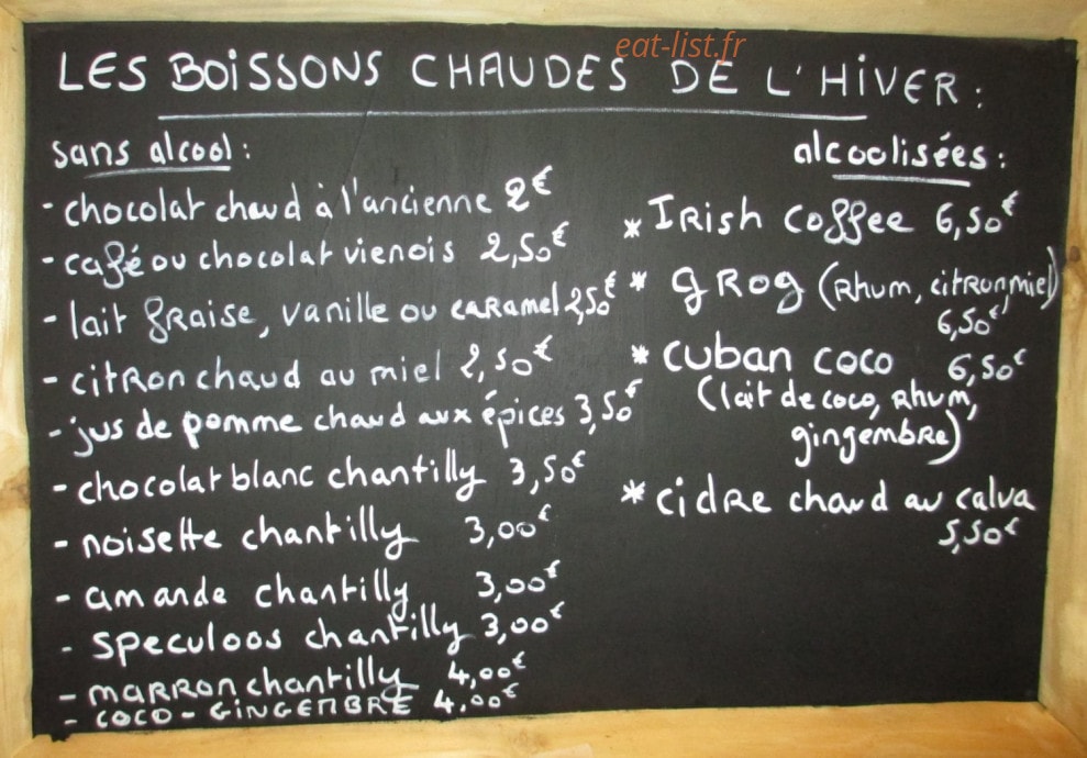 Le Bosquet — carte page 1