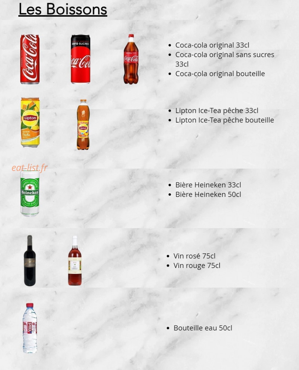 Pizza'Thib — carte page 3