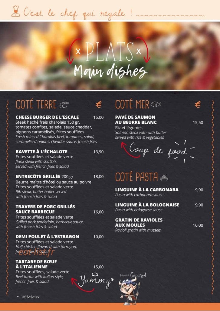 l’Escale Camping — carte page 2