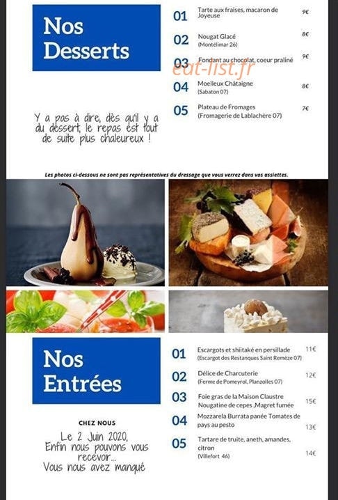 L'epicurien — carte page 1