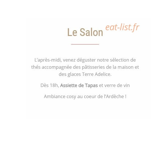 La Passerelle — carte page 3