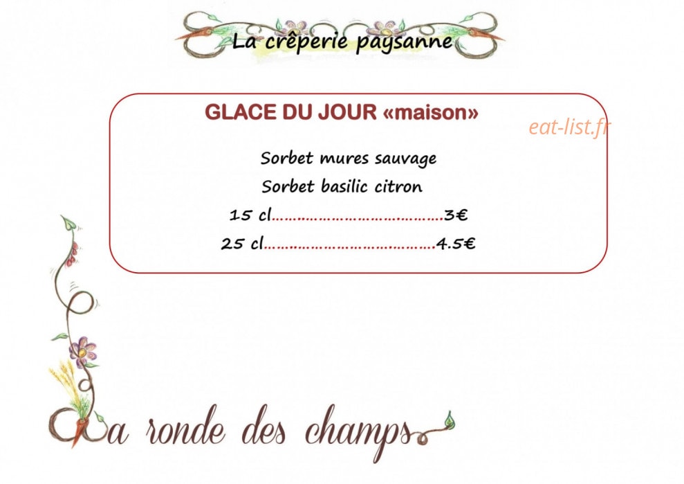 La ronde des champs — carte page 4
