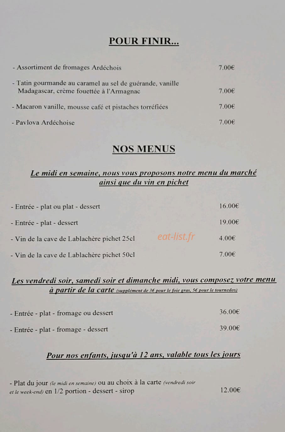 La fleur de thym — carte page 2