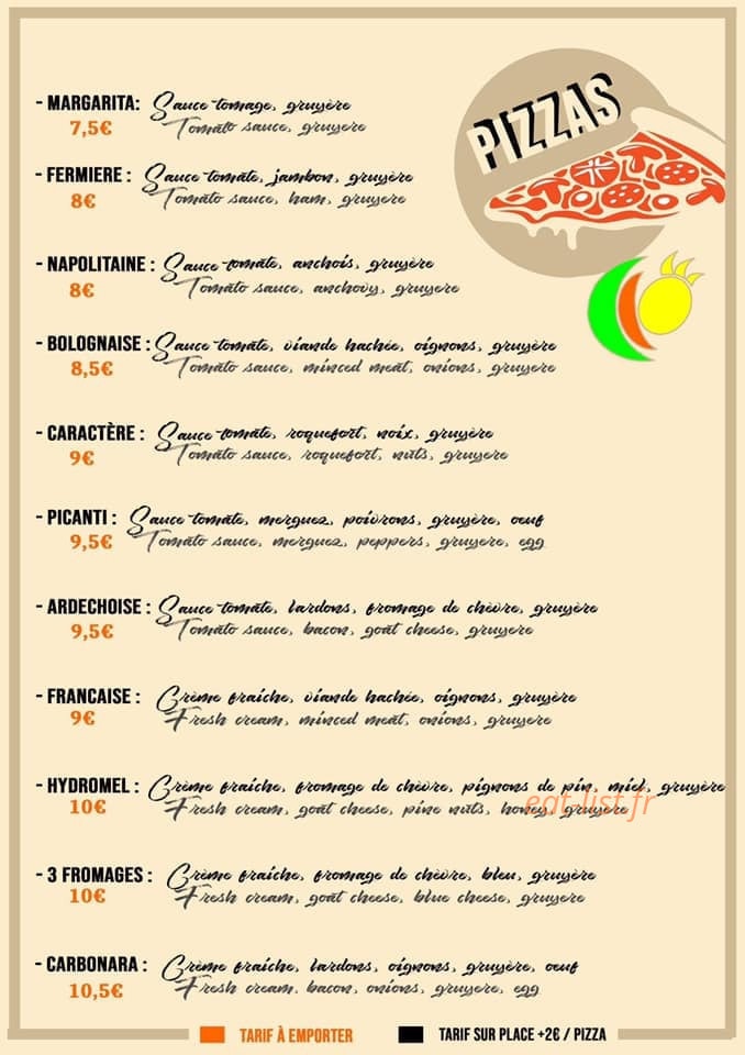 Le Mas de la Bastide — carte page 1