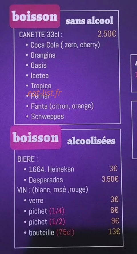 O'grill kebab — carte page 2