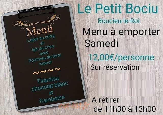 Le Petit Bociu — carte page 1
