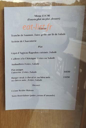 Marie café — carte page 2