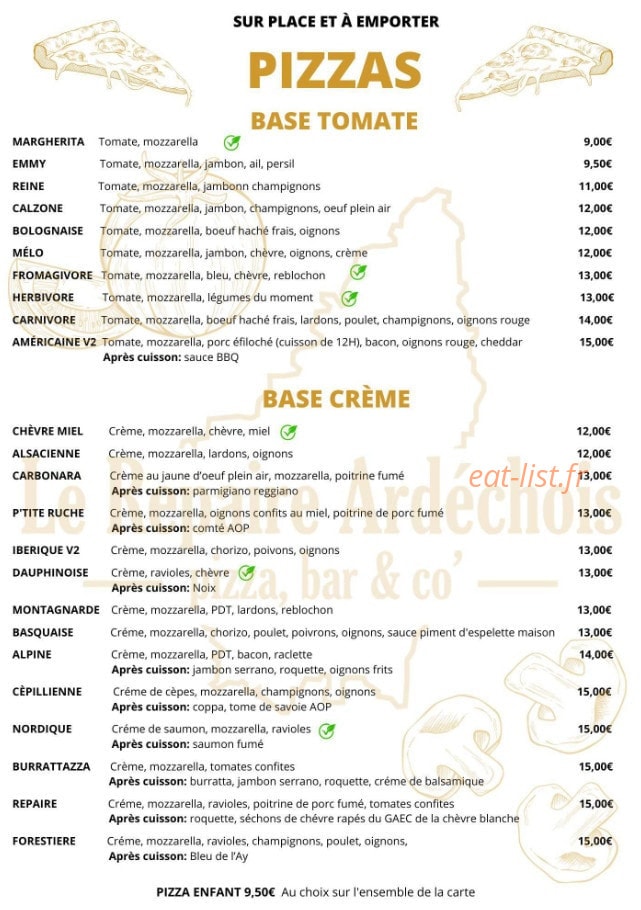 Le Repaire Ardechois — carte page 2