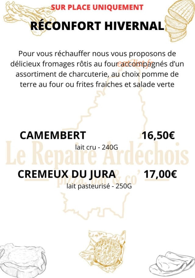 Le Repaire Ardechois — carte page 3