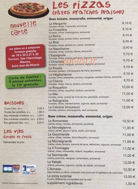 L'Annexe — carte page 2