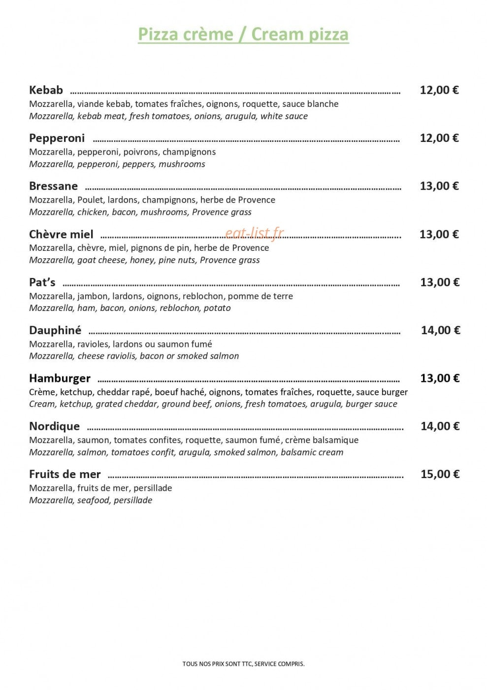 Le Clocher — carte page 8
