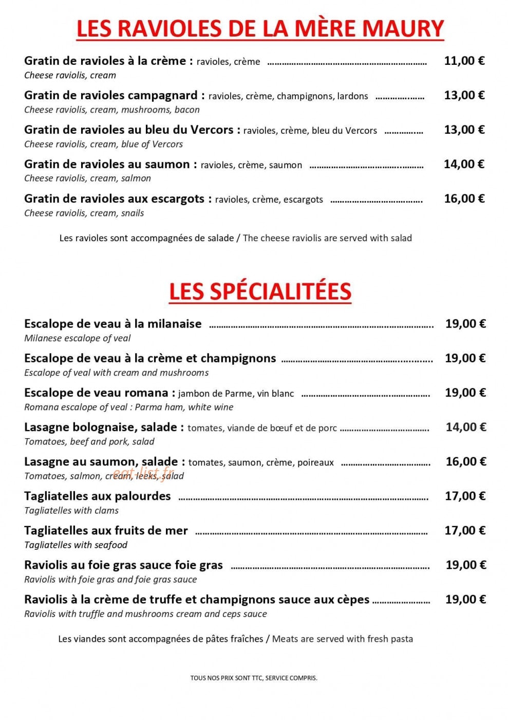 Le Clocher — carte page 5