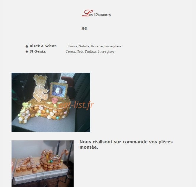 Pizz'A Baggio — carte page 4