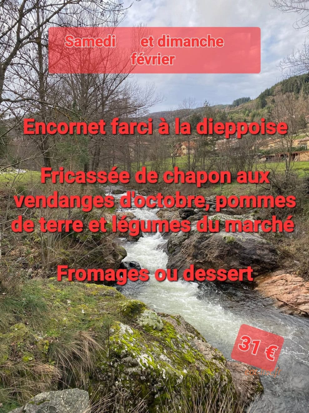 Lou Gourmandou — carte page 1