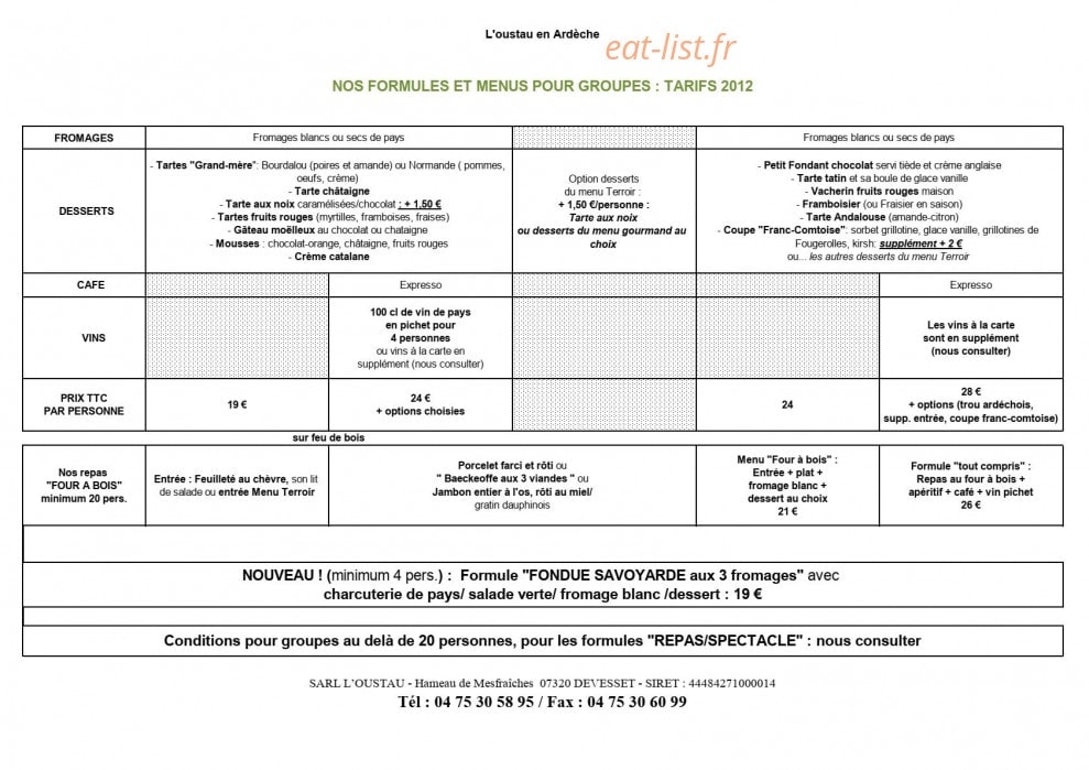 L'oustau — carte page 3