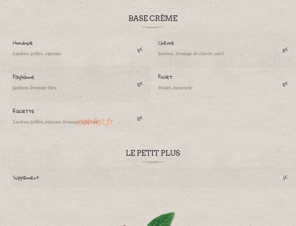 Le Cabistou — carte page 2