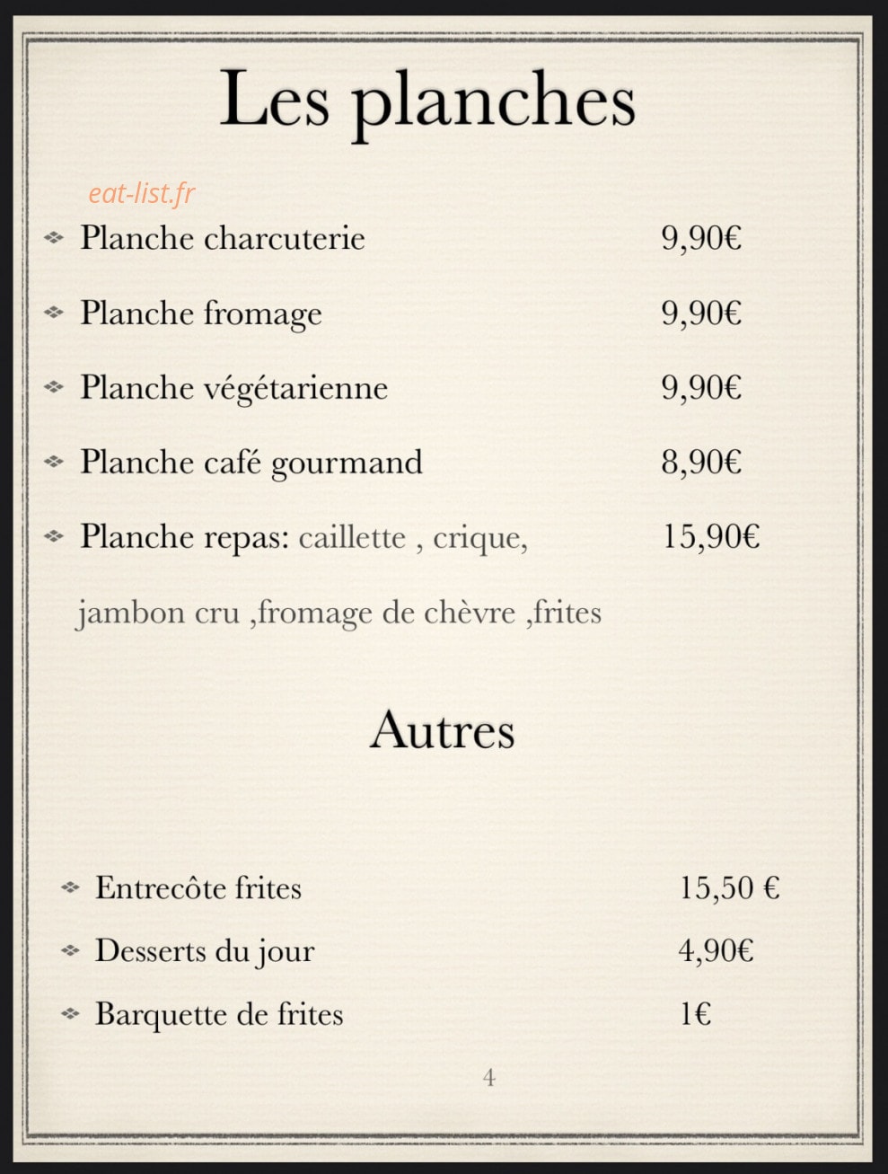 L'épicéa de sainta — carte page 1