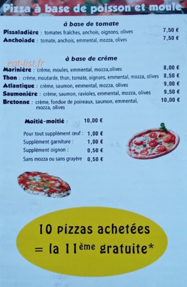 L'incontournable — carte page 1