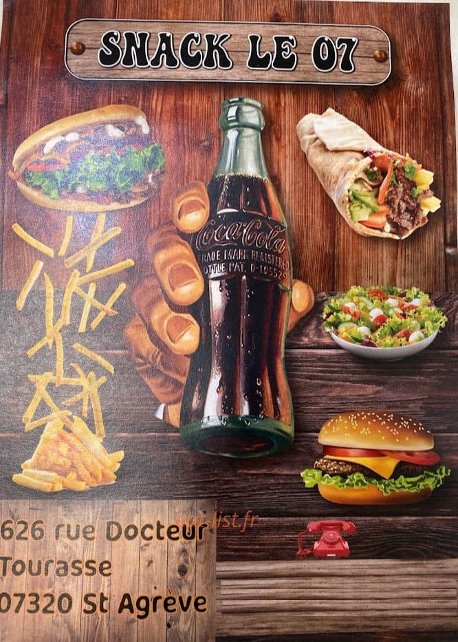 Snack le 07 — carte page 1