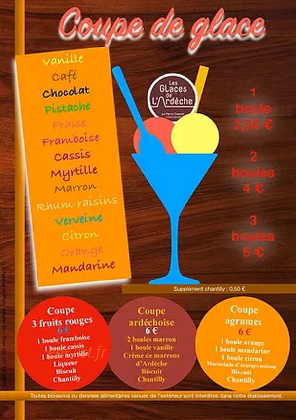 L'Auberge du Pont — carte page 2