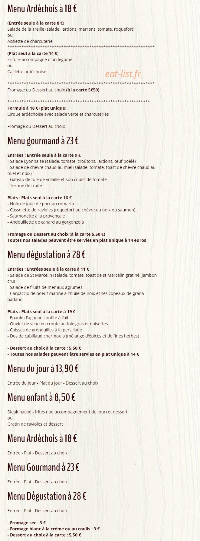 La Treille — carte page 2