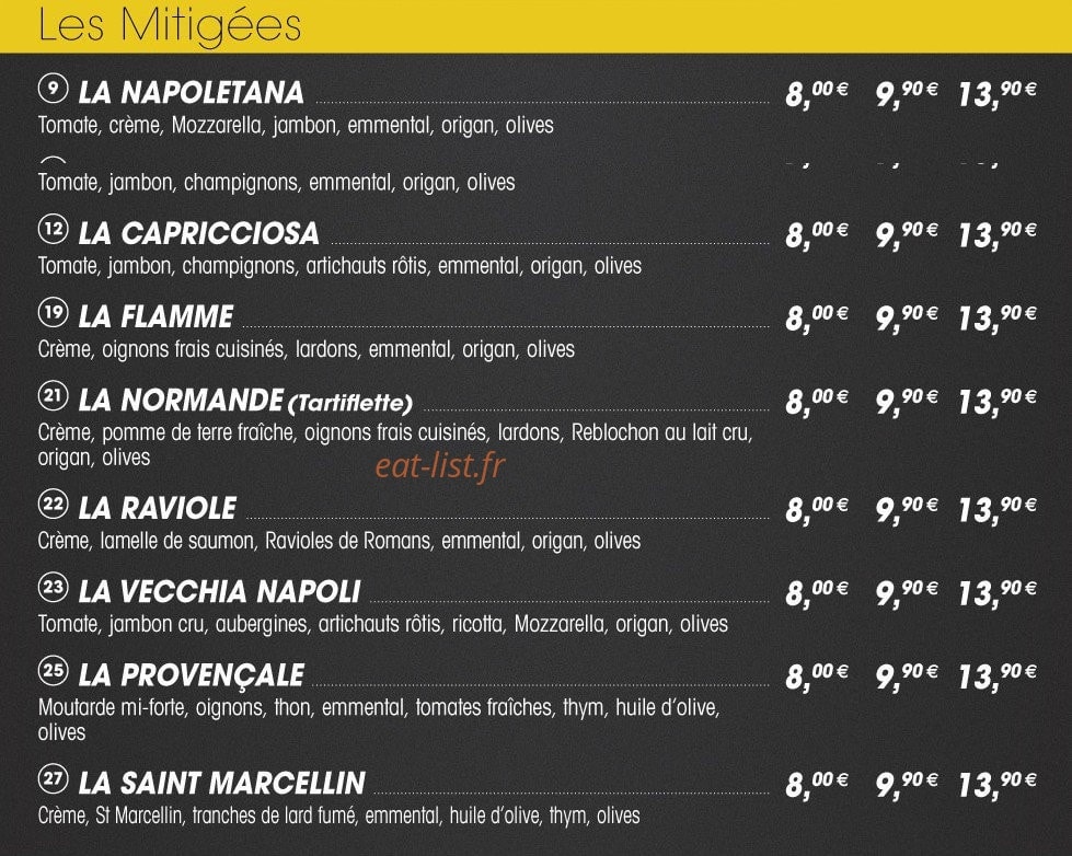 La Napoletana — carte page 4
