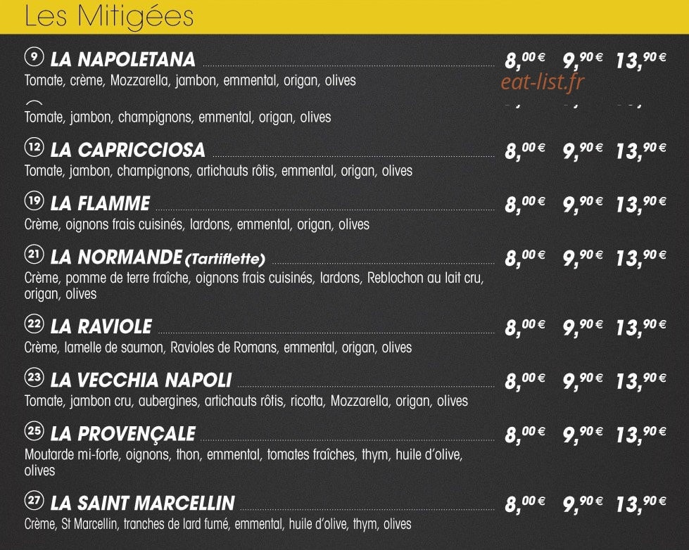 La Napoletana — carte page 4