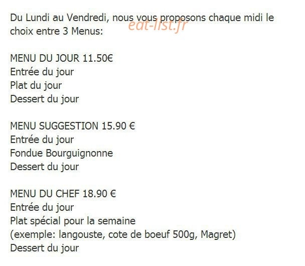 Café des Sports — carte page 1