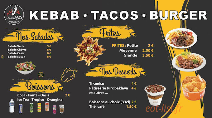 Master Keb's — carte page 3