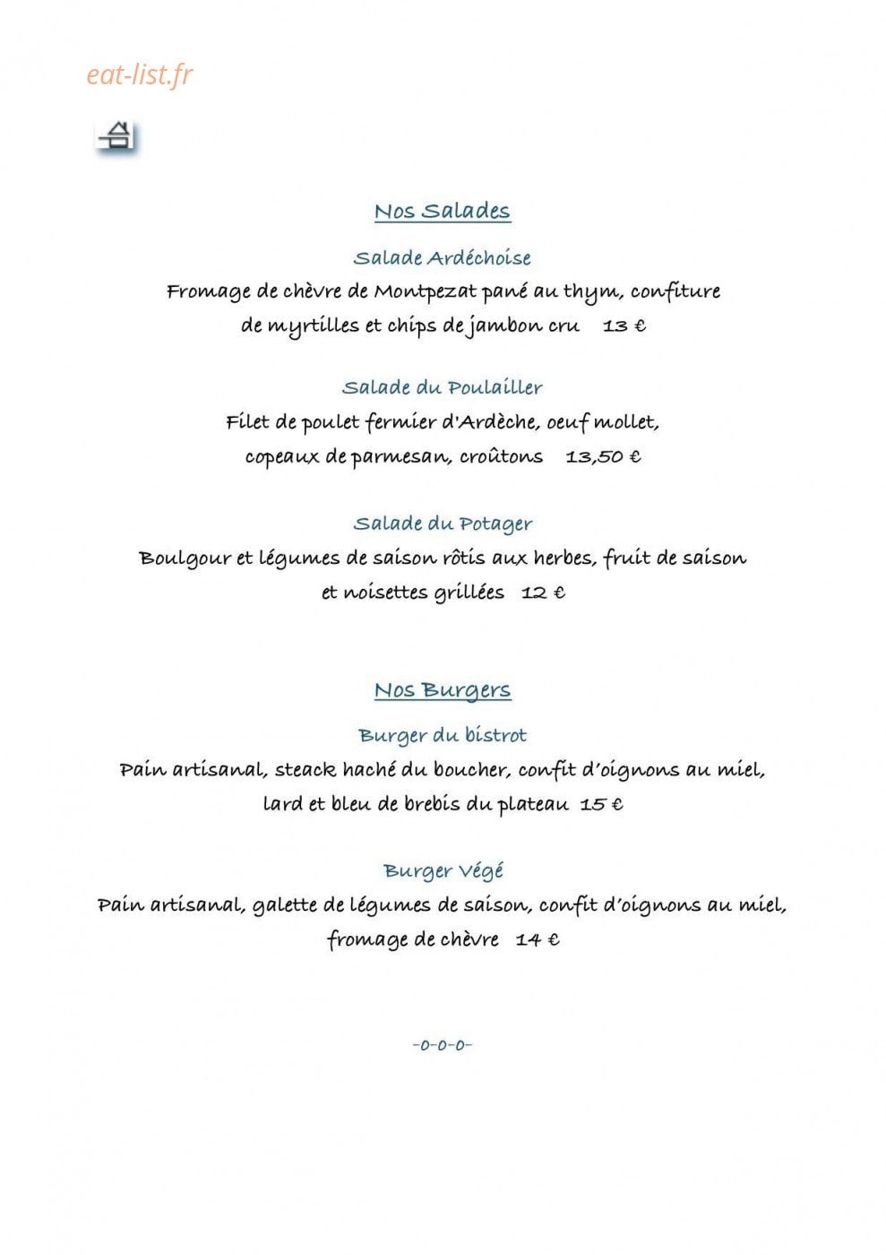 Le Point d'Orgues — carte page 2