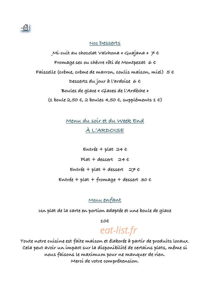 Le Point d'Orgues — carte page 3