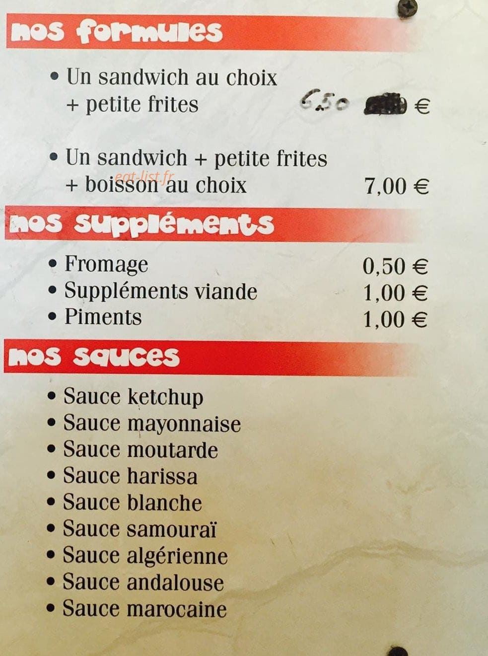 Sinop kebab — carte page 4