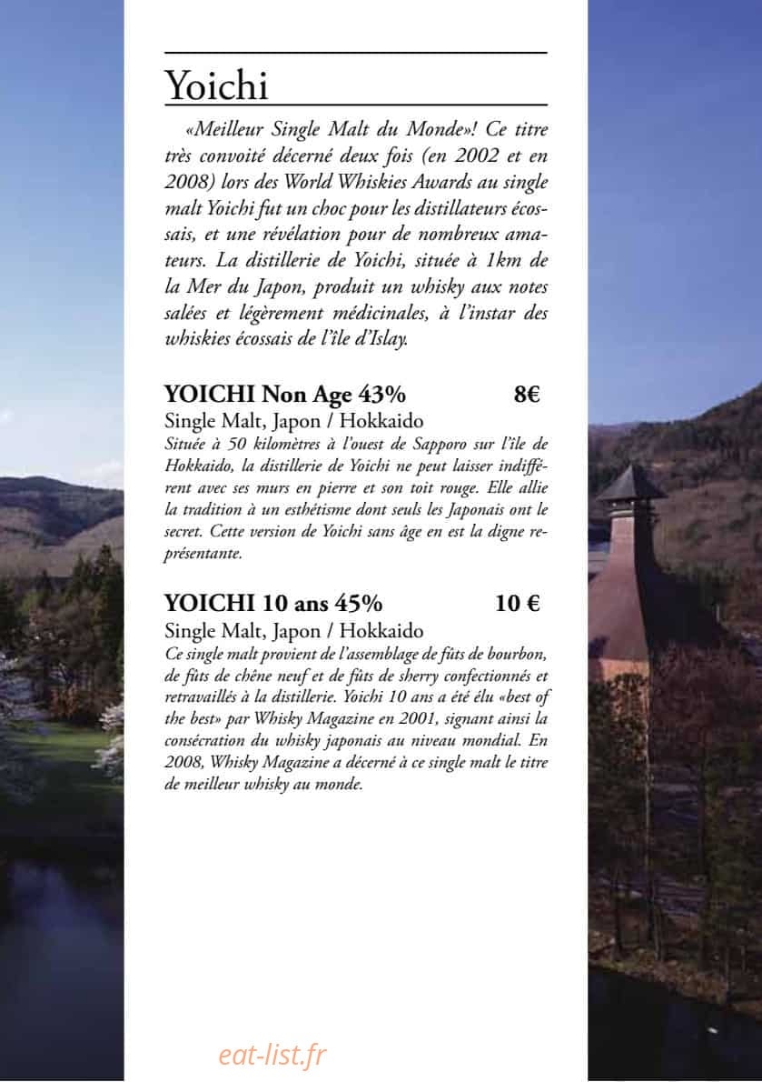 Restaurant Brioude — carte page 13