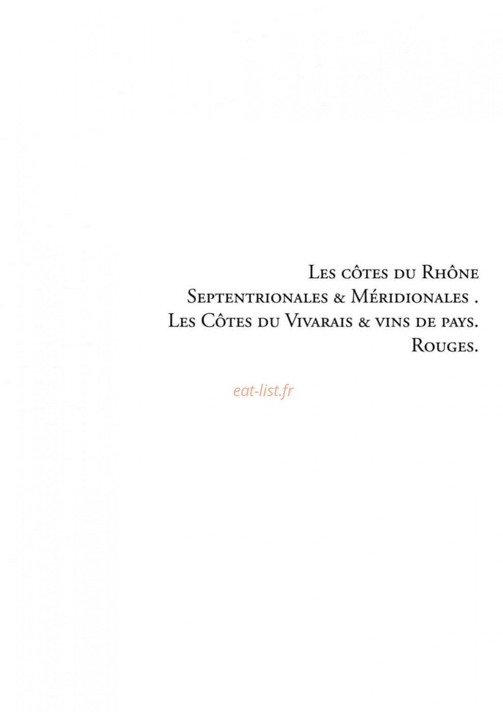 Restaurant Brioude — carte page 25