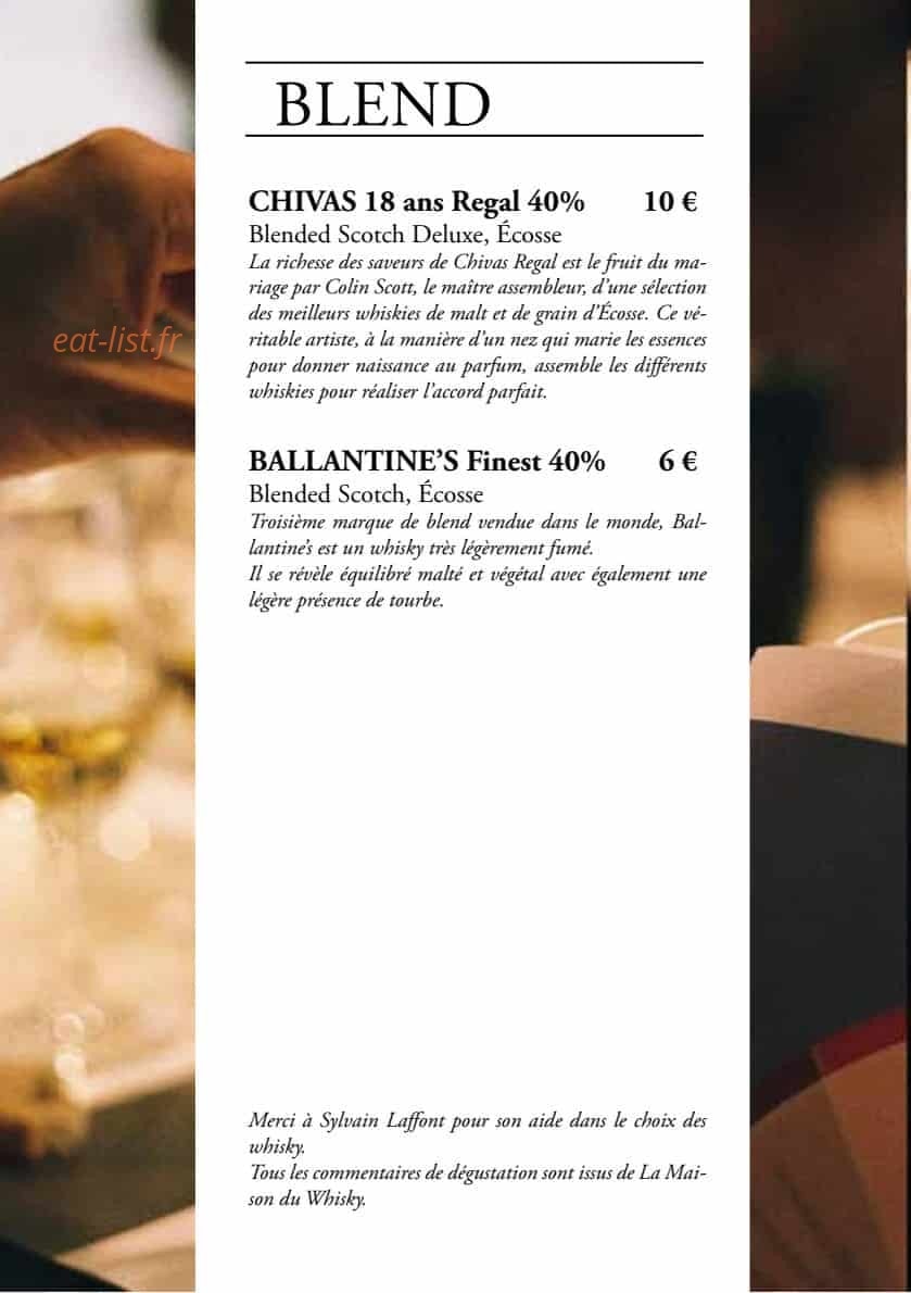 Restaurant Brioude — carte page 6