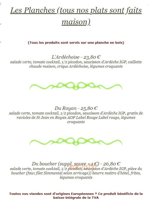 Relais le buis d'aps — carte page 7