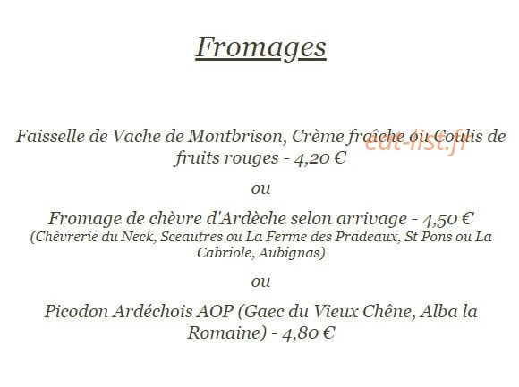 Relais le buis d'aps — carte page 20