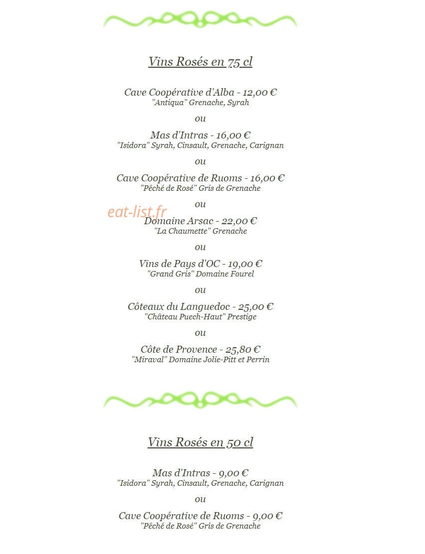 Relais le buis d'aps — carte page 16