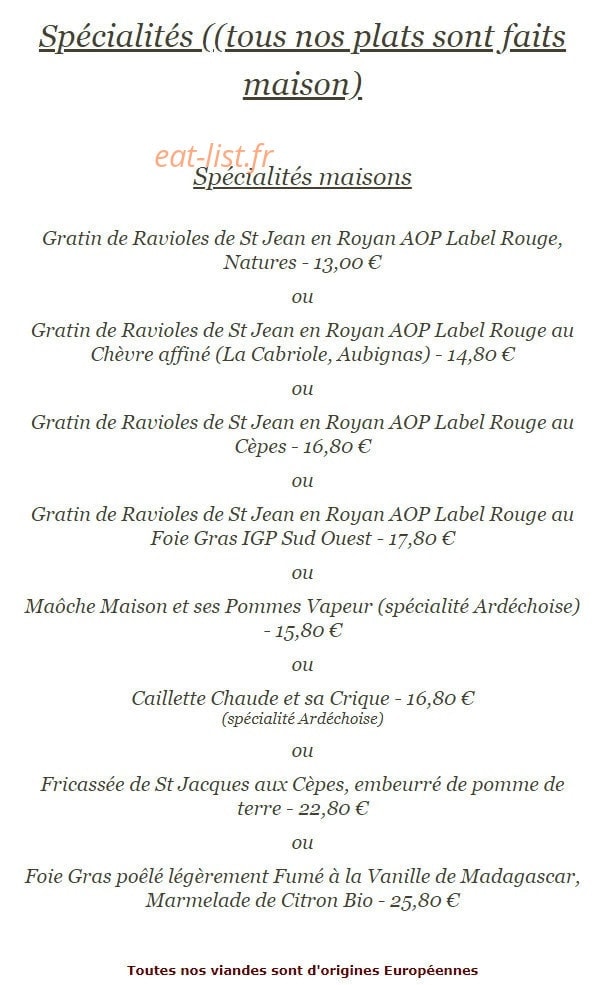 Relais le buis d'aps — carte page 9