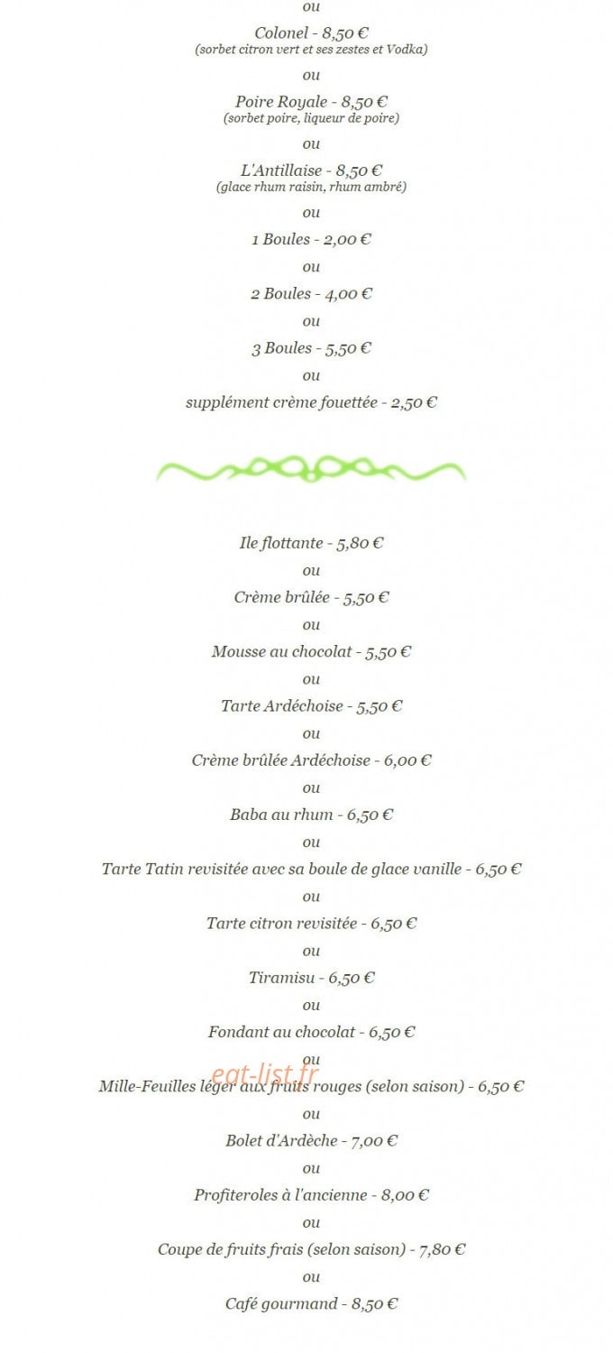 Relais le buis d'aps — carte page 19