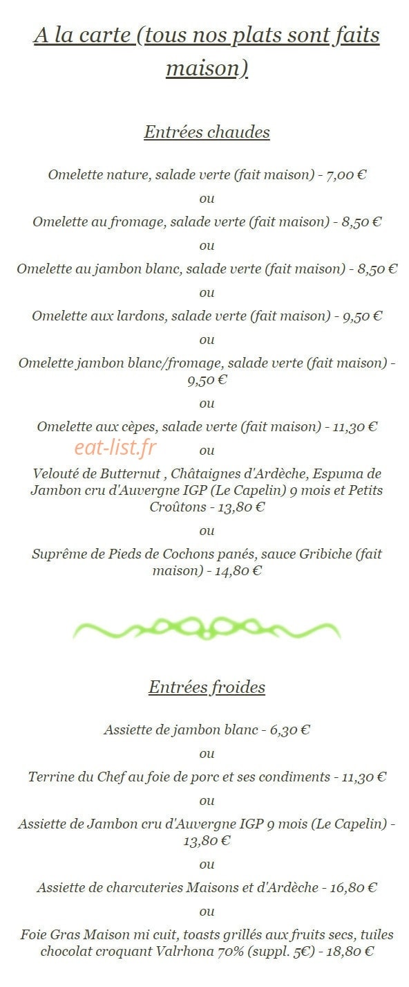 Relais le buis d'aps — carte page 13