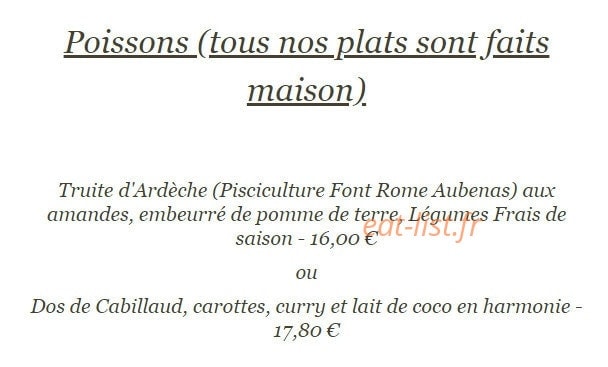 Relais le buis d'aps — carte page 12
