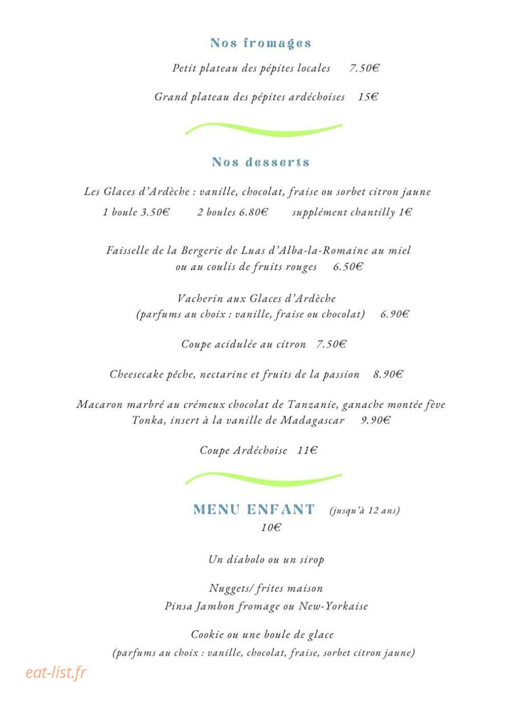 Va et Vin — carte page 2