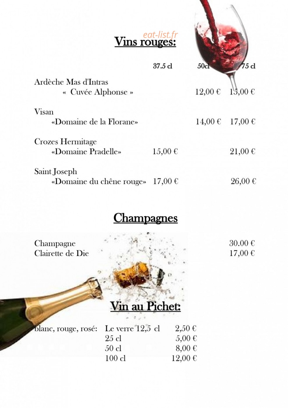 Ravioles & Co — carte page 6